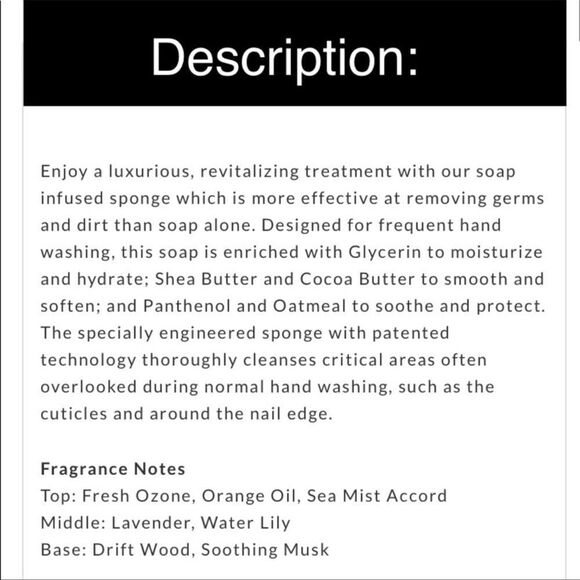 REVIVE | HAND DEFENSE by Spongelle • NWT - Picture 4 of 6